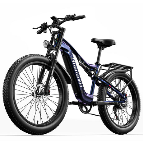 Shengmilo MX03 1000W Bafang Motor E-Mountain Bike 26" Electric Bike 17.5AH 40km/h 60km Range