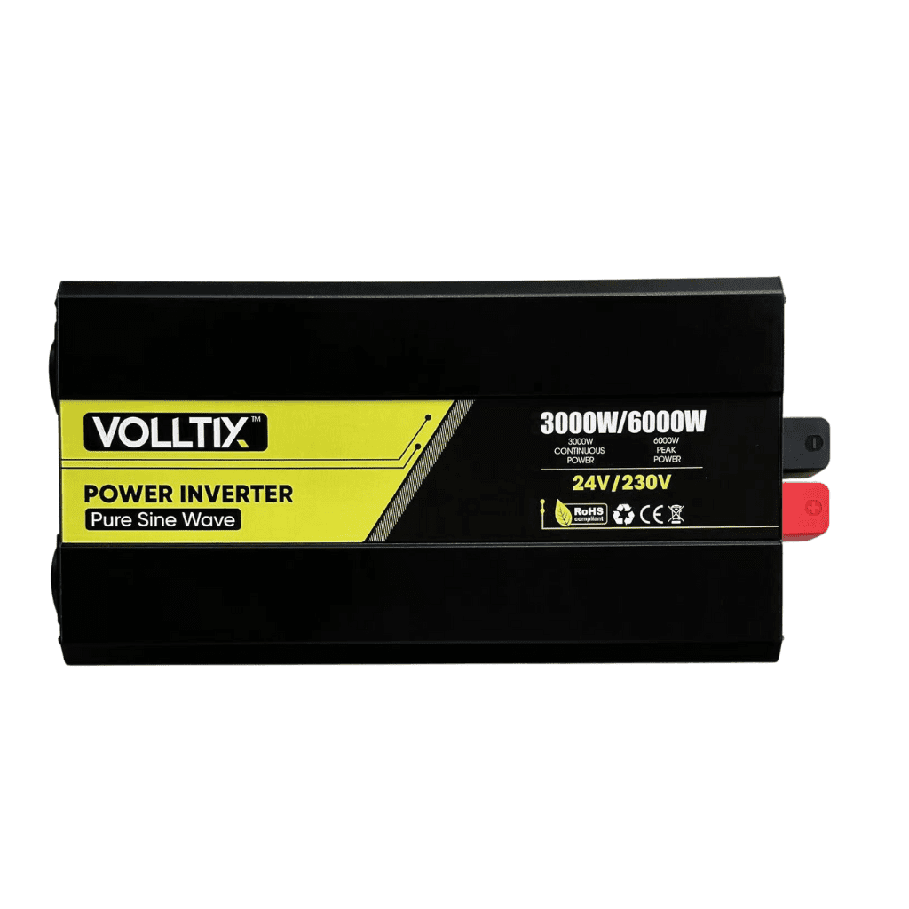 VOLLTIX™ 3000W/6000W Puhdas Siniaaltoinvertteri 12V tai 24V | Autotavara.com